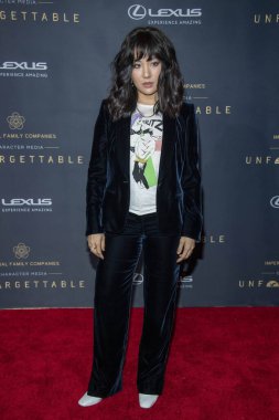 Constance Wu, 14 Aralık 2019 'da Beverly Hilton, Beverly Hills, CA' daki 18. Unutulmaz Gala 'ya katıldı.