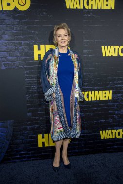 Hollywood, California, Usa - 14 Ekim 2019: Jean Smart Los Angeles Sinema Kubbesi 'nde Hbo Serisi 