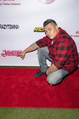 Rap Sanatçısı Invinceable 14 Kasım 2019 'da Los Angeles, Hollywood, CA Akademisi' nde 360 Müzik Etkinliği 'ne katıldı. 