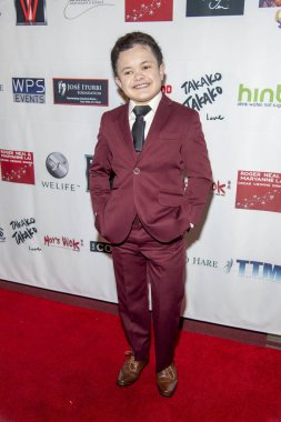 Sam Humphrey, 9 Şubat 2020 'de Hollywood Müzesi' nde düzenlenen 5. Geleneksel Roger Neal & Maryanne Lai Oscar İzleme Yemeği İkon Ödülleri 'ne katıldı.