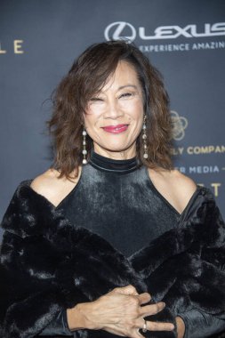 Janet Yang, 14 Aralık 2019 'da Beverly Hilton, Beverly Hills, CA' da düzenlenen 18. Unutulmaz Galaya katıldı.