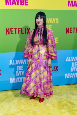Vivian Bang, 22 Mayıs 2019 'da Regency Village Theatre, Los Angeles' ta Netflix 'in 