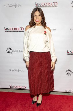 Fernanda Kelly, Beverly Hills Güzel Sanatlar Tiyatrosu 'ndaki Uncork' d Entertainment 'ın St Agatha galasına 6 Şubat 2019' da katılıyor.