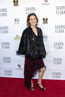 Angel Griffin, 10 Haziran 2019 'da Los Angeles' taki Landmark Regent Theatre 'da düzenlenen 