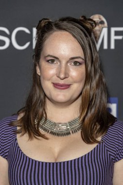 Sarah Nicklin 19. Yıllık Korku Film Festivali - Çığlık Festivali Açılış Gecesi Ye, Beyin, Los Angeles 'ı Sev galasına 8 Ekim 2019' da TLC Çin Tiyatrosu 'nda katıldı. 