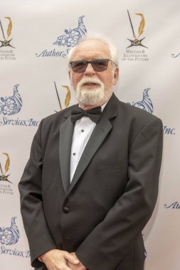 Hollywood, California, Usa - 5 Nisan 2019: Larry Elmore, Taglyan Kompleksi 'ndeki 35. Geleneksel Geleceğin Yazarları ve 30..