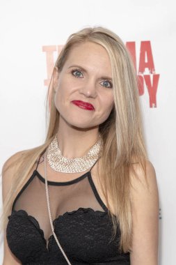 Lorelle Lawrence 1 Ekim 2019 'da Harmony Gold Theater, Los Angeles' ta 