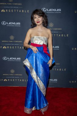 Alexandra Chun 14 Aralık 2019 'da Beverly Hilton, Beverly Hills, CA' daki 18. Unutulmaz Gala 'ya katıldı.