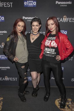 Jen Soska, Tristan Risk, Sylvia Soska 19. Yıllık Korku Film Festivali - Çığlık Festivali - 