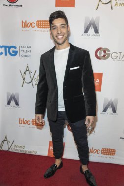 Beverly Hills, California, USA - November 11, 2019: Cole Mills attending The 9th Annual World Choreography Awards (WCA) at The Saban Theatre.