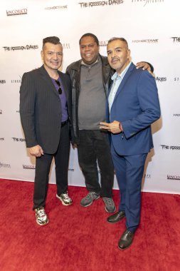 Alex Palacios, Carl Washington, Juan Frausto Uncork 'd Entertainment' ın Los Angeles 'taki SAG-AFTRA tiyatrosundaki 