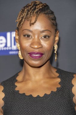 Olunike Adeliyi, 19. Yıllık Korku Film Festivali - Çığlık Festivali Açılış Gecesi Ye, Beyin, Los Angeles 'ı Sev galasına 8 Ekim 2019' da Hollywood, CA 'da katıldı. 