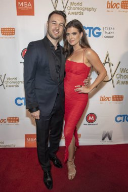 Beverly Hills, California - 11 Kasım 2019: Christopher Scott, Noelle Marsh Şaban Tiyatrosu 'nda 9. Yıllık Dünya Koreografi Ödülleri' ne (Wca) katıldı..