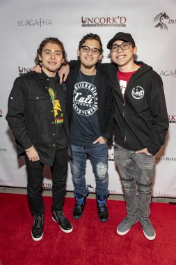 Ryan Ochoa, Robert Ochoa ve Raymond Ochoa, 6 Şubat 2019 'da Beverly Hills' teki Ahrya Güzel Sanatlar Tiyatrosu 'nda Uncork' d Entertainment 'ın St Agatha prömiyerine katıldılar. 