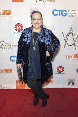 Beverly Hills, California - 11 Kasım 2019: Tessandra Chavez Şaban Tiyatrosu 'nda 9. Yıllık Dünya Koreografi Ödülleri' ne (Wca) katıldı..