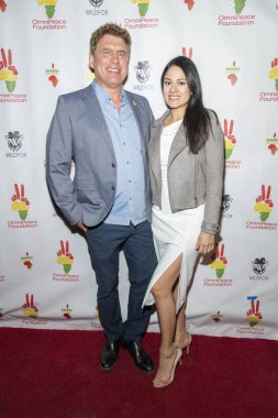 Chris ve Melissa Breed, 4 Kasım 2019 'da Vibrato Jazz Grill, Los Angeles' ta Omnipeace Charity tarafından düzenlenen 2.