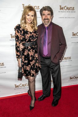 Michele Berk ve Michael Berk, 15 Kasım 2019 'da Skirball Kültür Merkezi' nde düzenlenen 37.