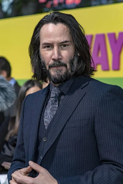 Keanu Reeves Asiste Estreno Mundial Netflix Always Maybe Regency Village — Foto de Stock