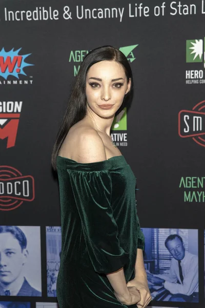 Emma Dumont Attends Excelsior Celebration Amazing Fantastic Incredible Uncanny Life — Stock Photo, Image