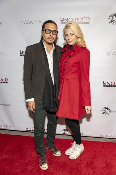 Assiste Première Agatha Uncork Entertainment Ahrya Fine Arts Theater Beverly — Photo