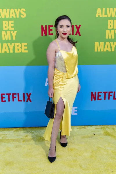 Ava Cantrell Attends Netflix Always Maybe World Premiere Regency Village — Stock Photo, Image