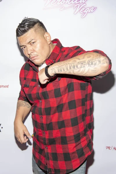 Rap Sanatçısı Invinceable Kasım 2019 Los Angeles Hollywood Akademisi Nde — Stok fotoğraf