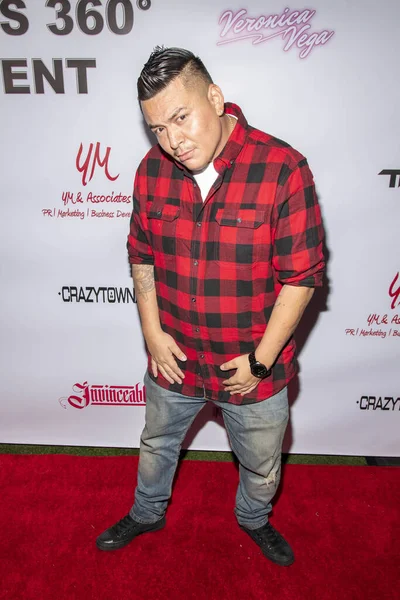 Rap Artist Invinceable Uczestniczy Soundwaves 360 Music Event Academy Hollywood — Zdjęcie stockowe