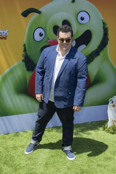 Josh Gad Uczestniczy Sony Pictures Animation Angry Birds Movie Los — Zdjęcie stockowe