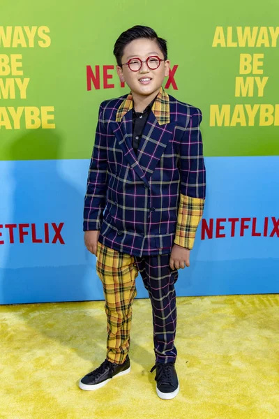 Emerson Min Attends Netflix Always Maybe World Premiere Regency Village — Stock Photo, Image