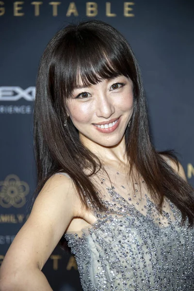 Aoi Mizuhara Asiste 18ª Gala Anual Inolvidable Beverly Hilton Beverly — Foto de Stock