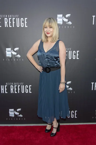 Megan Freels Johnston Partecipa Refuge Los Angeles Premiere Egyptian Theatre — Foto Stock