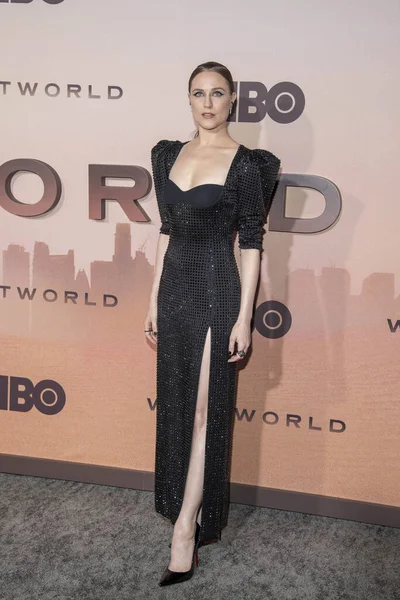 Hollywood California Usa March 2020 Evan Rachel Wood Attending Hbo — Stock Photo, Image