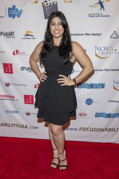 Jessica Orcsik Attends Focus Ability Usa Charity Launch Garry Marshall — Stock Photo, Image