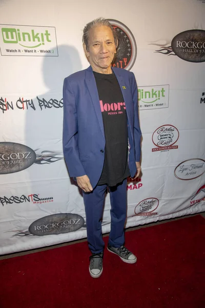 Phil Chen Attends 2019 Rockgodz Hall Fame Annual Induction Ceremony — стоковое фото