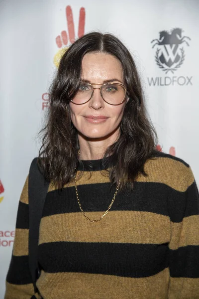 Courtney Cox Asiste Gala Anual Rwanda Rocks Omnipeace Charity Vibrato — Foto de Stock