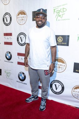 Amir Boyd, 15 Eylül 2018 'de Beverly Hills, Kaliforniya' daki Waldorf Astoria Beverly Hills 'de düzenlenen 2018 yıllık Emmy Ödülleri onuruna Özel Hediye Salonu' na katılıyor.