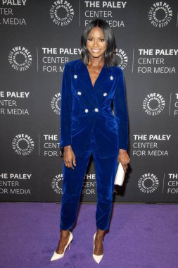 Taja V. Simpson 10 Aralık 2019 'da The Paley Center' ın The Paley Center for Media, Beverly Hills, CA 'da 
