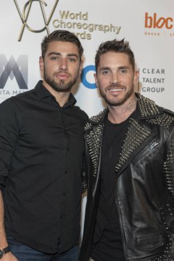 Beverly Hills, California - November 11, 2019: Men attending The 9th Annual World Choreography Awards (WCA) at The Saban Theatre. 