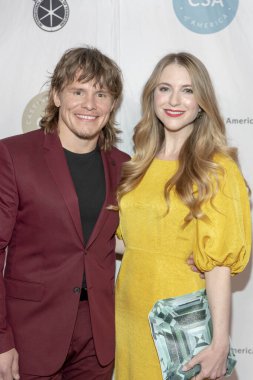 Tony Cavallaro ve Annie Cavallaro, 31 Ocak 2019 'da Beverly Hilton, Beverly Hills, CA' da düzenlenen 34. 