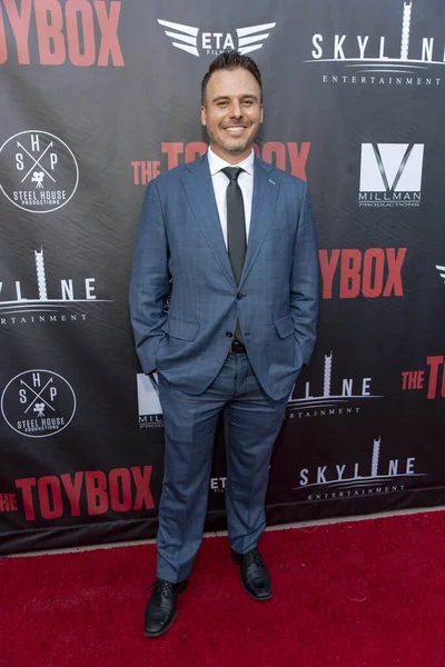 Tom Nagel Attends Skyline Entertainment Toybox Los Angeles Premiere Laemmle — Stock Photo, Image