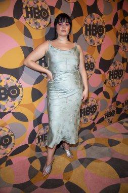 Barbie Ferreira at HBO's 2020 Annual Golden Globe Awards After Party at Circa 55 Restaurant at The Beverly Hilton, Beverly Hills, CA on January 5, 2020 clipart