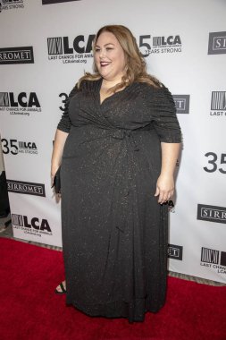 Chrissy Metz, 19 Ekim 2019 'da Beverly Hilton Hotel Beverly Hills' deki Hayvanlar İçin Son Şans 35. Yıl dönümü Galasına katıldı.