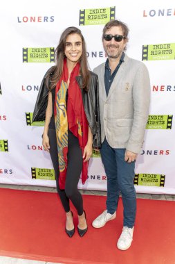 Lara Heller, Jon Digby 30 Mayıs 2019 'da Laemmle, Beverly Hills, CA' nın Ahrya Güzel Sanatlar galasına katıldı.