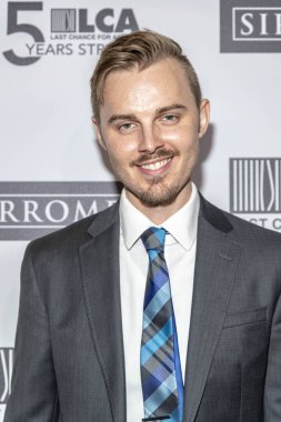 David Studebaker, 19 Ekim 2019 'da Beverly Hilton Hotel Beverly Hills' teki Hayvanlar İçin Son Fırsat 35. Yıl dönümü Galasına katıldı.