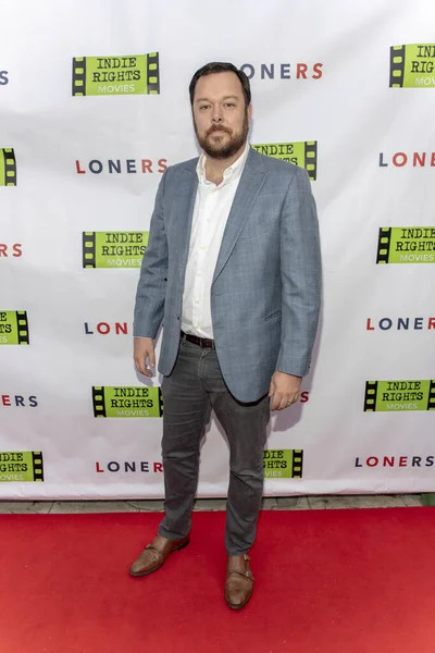 Michael Gladis Mayıs 2019 Laemmle Beverly Hills Nın Ahrya Güzel — Stok fotoğraf