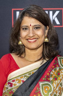 Sonali Kolhatkar, 7 Eylül 2019 tarihinde Skirball Kültür Merkezi 'nde 60 Yılı Kutlayan KPFK 90.7FM Yardım Galasına katıldı.