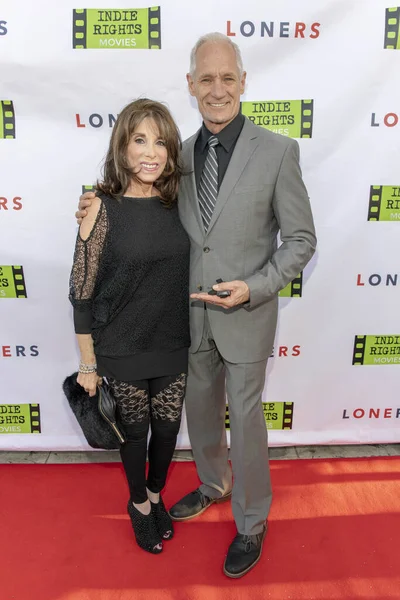 Kate Linder Matt Riedy Wonen Loners Los Angeles Premiere Bij — Stockfoto