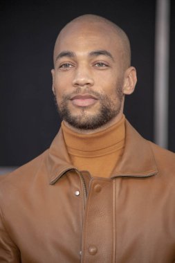 Kendrick Sampson 24 Ekim 2019 'da TCL Çin Tiyatrosu' nda Netflix 'in Los Angeles galasına katılır.