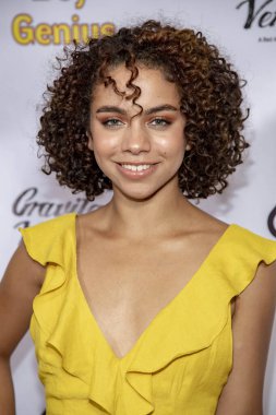 Arabella Monae 6 Eylül 2019 'da Hollywood Arena Cinelounge, Hollywood, CA' da 