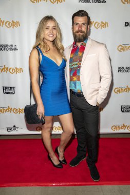 Kat Shipley, Stephen Andrews 17 Eylül 2019 'da TCL Çin Tiyatrosu' ndaki 